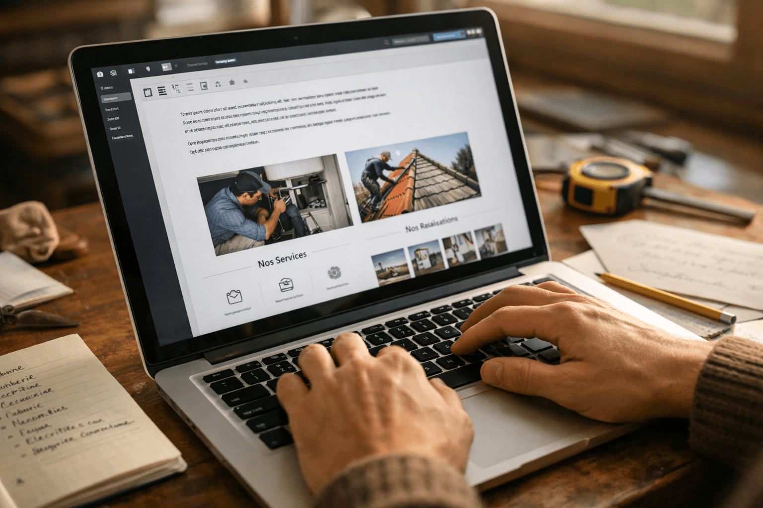 Le rôle du contenu dans un site d’artisan : ce qu’il faut vraiment écrire